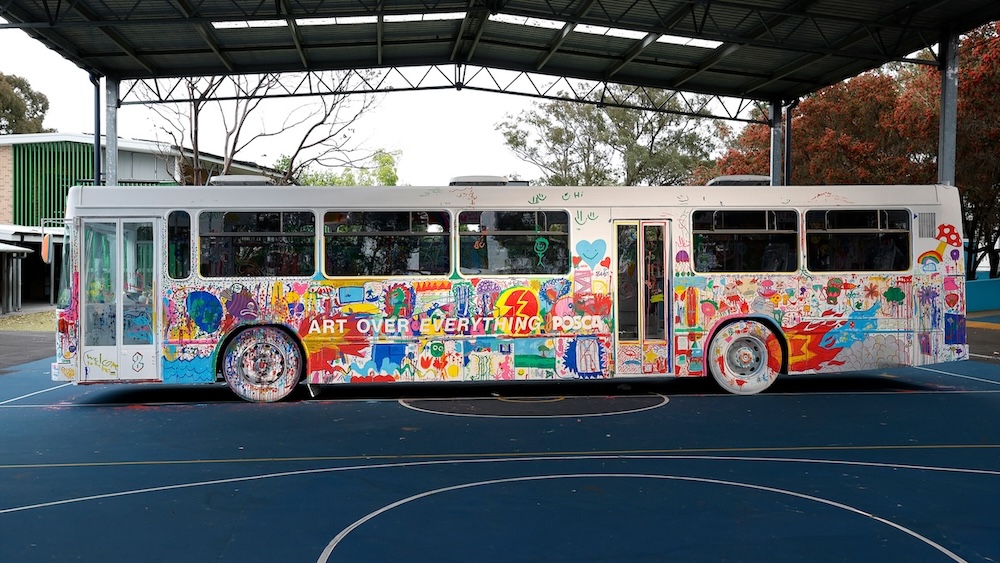 POSCA unleashes the power of creativity in kids in new interactive art project ‘Art over everything’ via Sunday Gravy and The Glue Society
