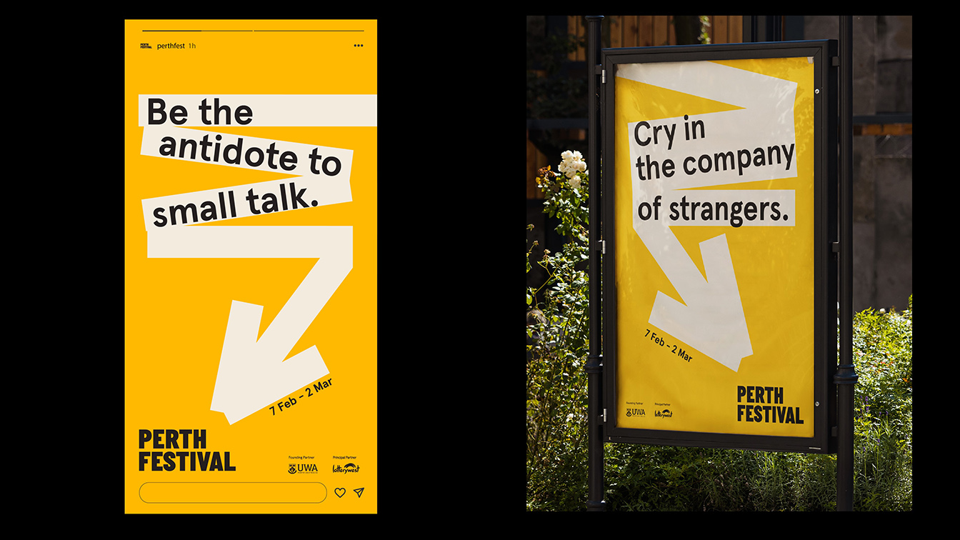 Perth Festival rebrands and launch summer campaign via Hypnosis