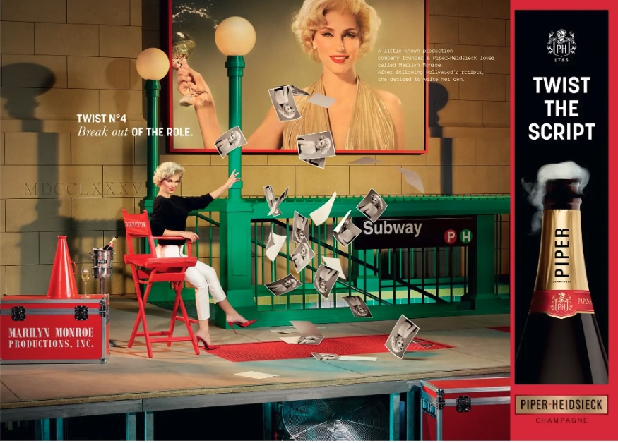 Piper-Heidsieck celebrates timeless heritage in latest global ‘Twist the Script’ campaign