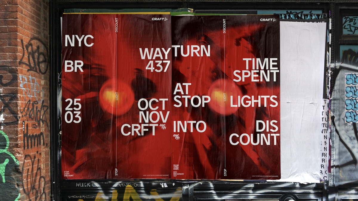 Craft Sportswear campaign turns NYC’s red lights into discounts via Forsman & Bodenfors