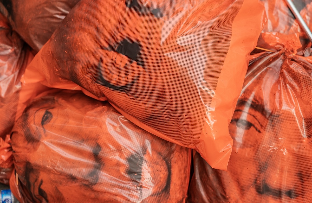 Bear Meets Eagle On Fire partners with artists in the US to create ‘Dump Trump’ garbage bags