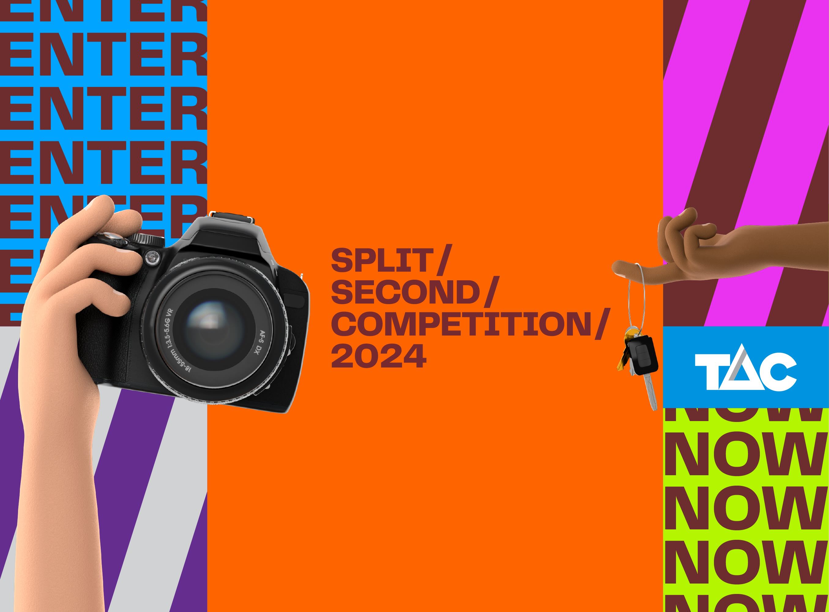 TAC and TABOO launch 6th Annual Split Second Competition – entry deadline Sunday Nov 24