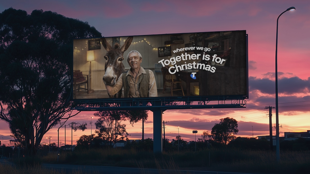 Telstra launches a holly jolly Christmas campaign via Bear Meets Eagle On Fire and +61