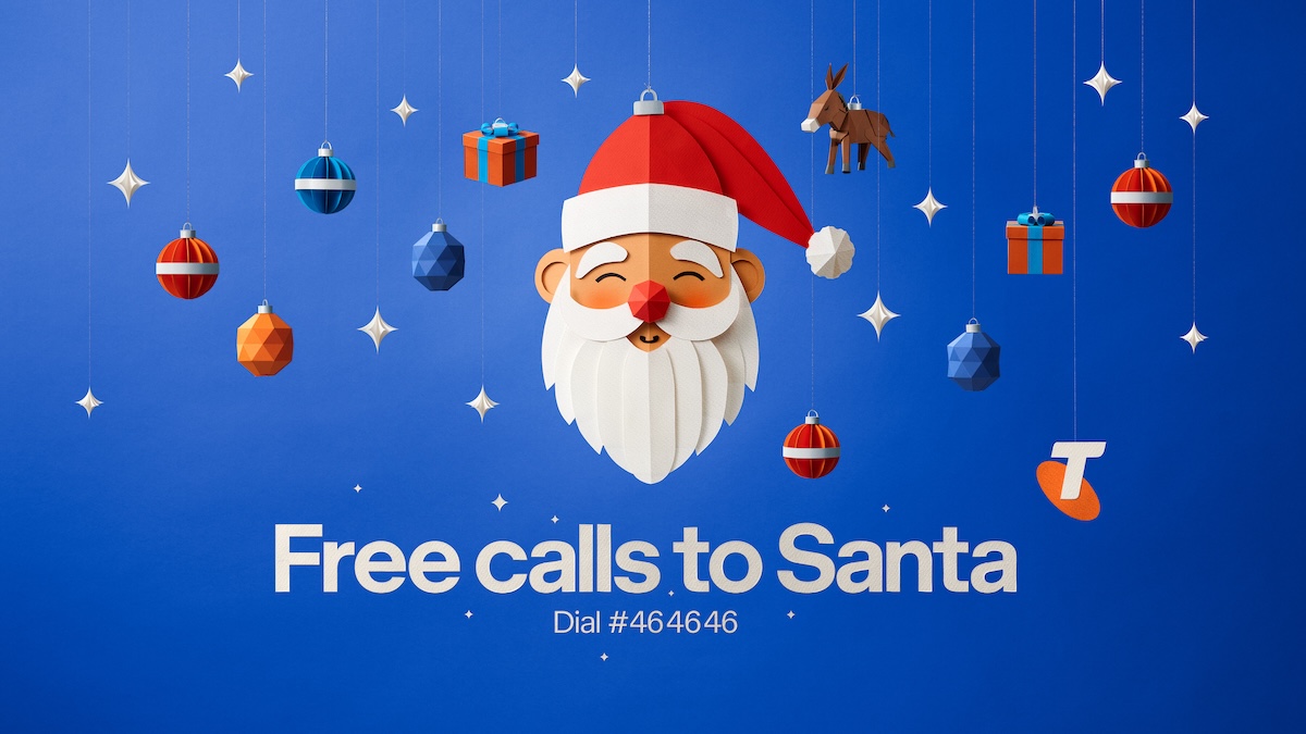 Telstra launches a holly jolly Christmas campaign via Bear Meets Eagle On Fire and +61