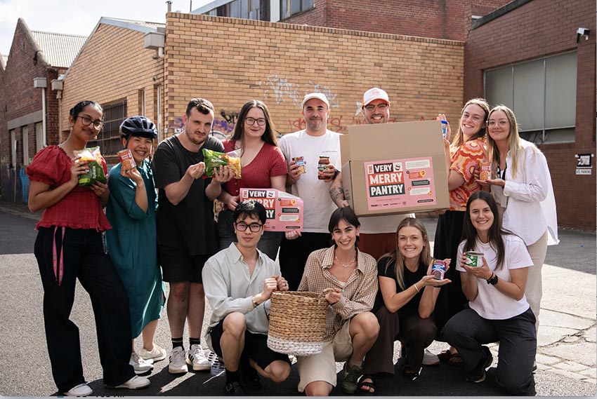 Think HQ opens Very Merry Pantry for Foodbank~ Sights set on donating 3 tonnes of food