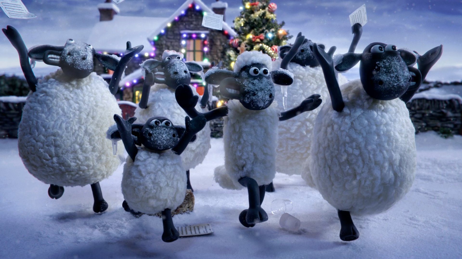 Baabour and Shaun the Sheep are back in light-hearted Christmas campaign via Aardman