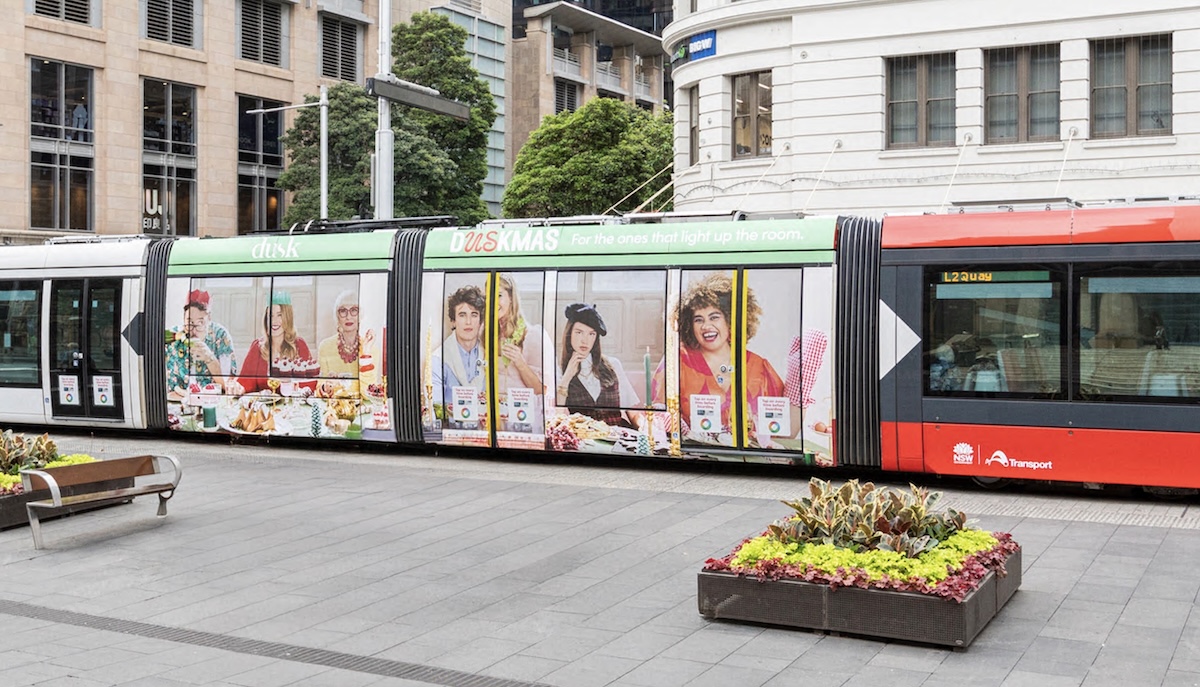dusk launches new OOH media campaign ‘duskmas – For the ones that light up the room’