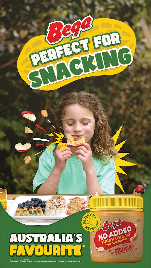 Bega Peanut Butter spreads success in first masterbrand campaign via The Mark Agency
