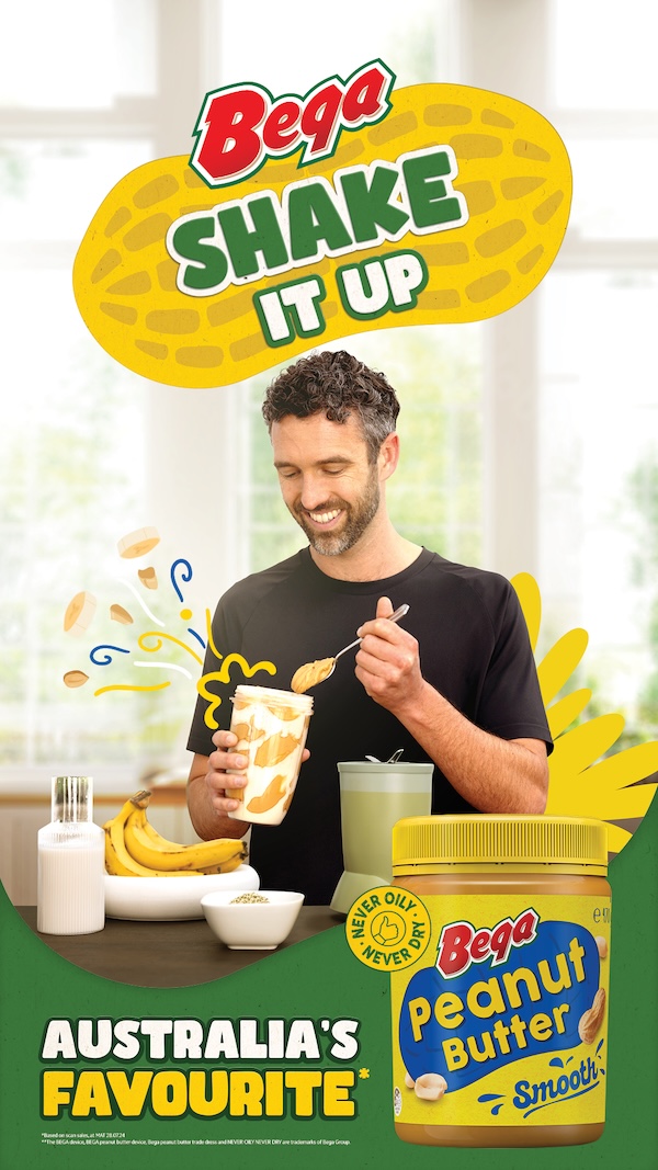 Bega Peanut Butter spreads success in first masterbrand campaign via The Mark Agency
