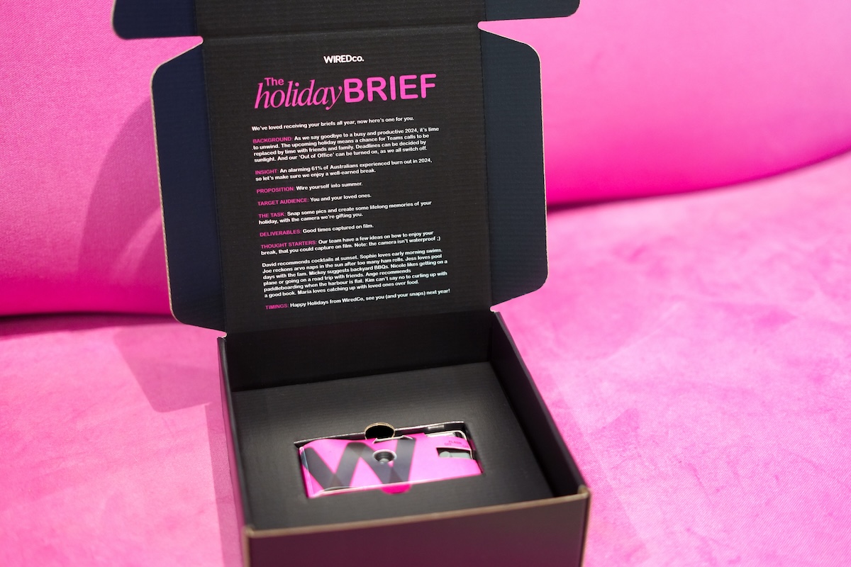 WiredCo. delivers ‘The Holiday Brief’ to help clients switch off this festive season