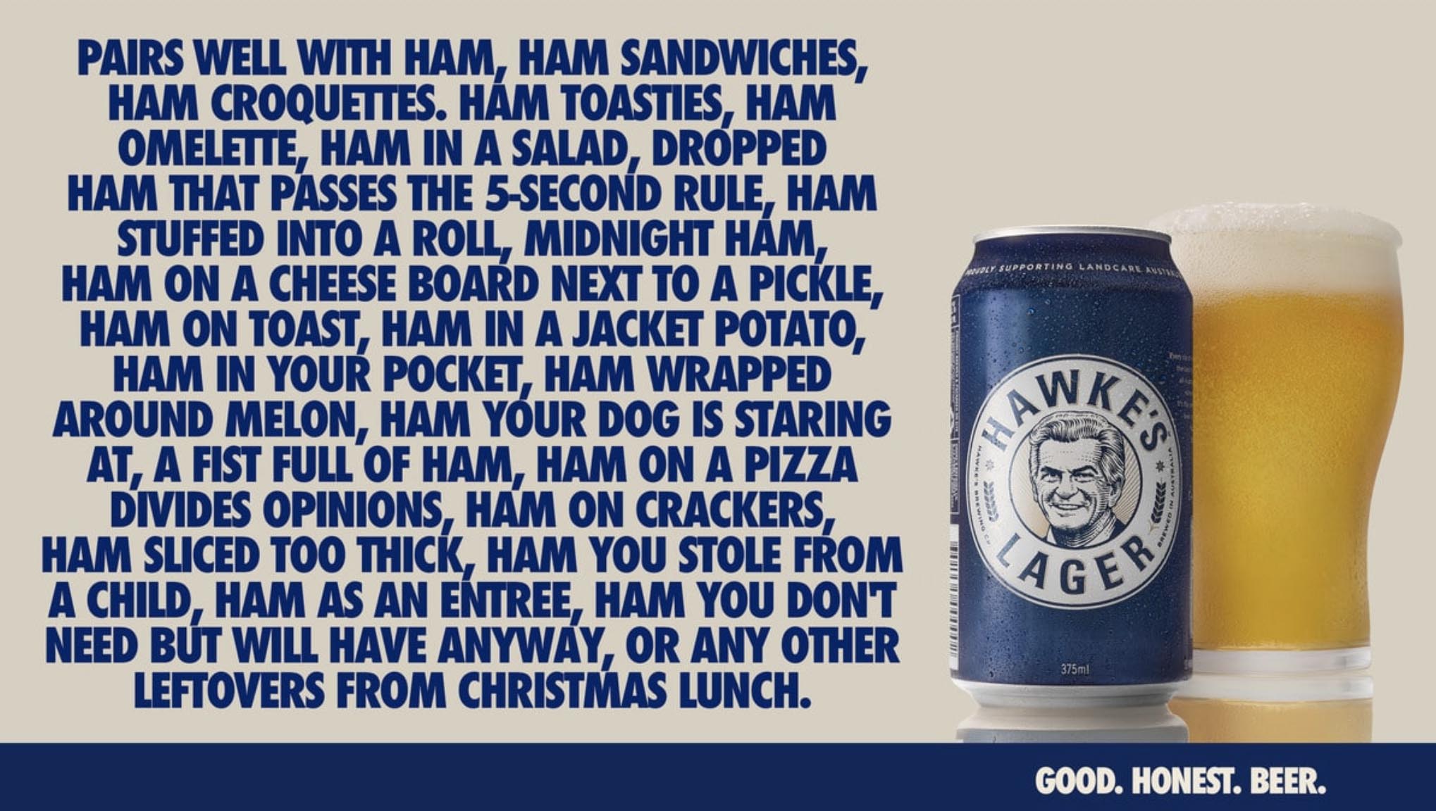 The Ministry for Communication & The Arts combines forces with Bureau of Everything to deliver Hawke’s a good honest Xmas campaign