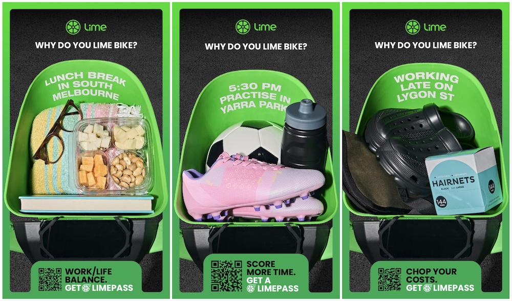 “Why do you Lime bike?” Lime champions Melbourne riders in latest brand campaign