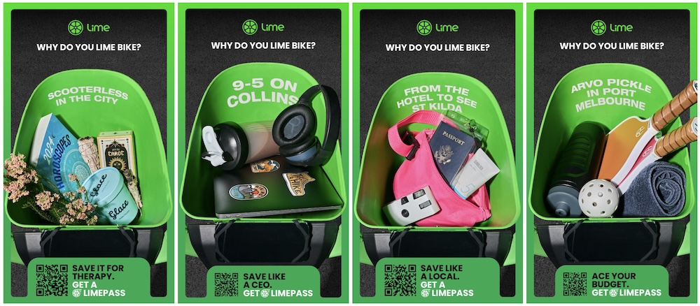 “Why do you Lime bike?” Lime champions Melbourne riders in latest brand campaign