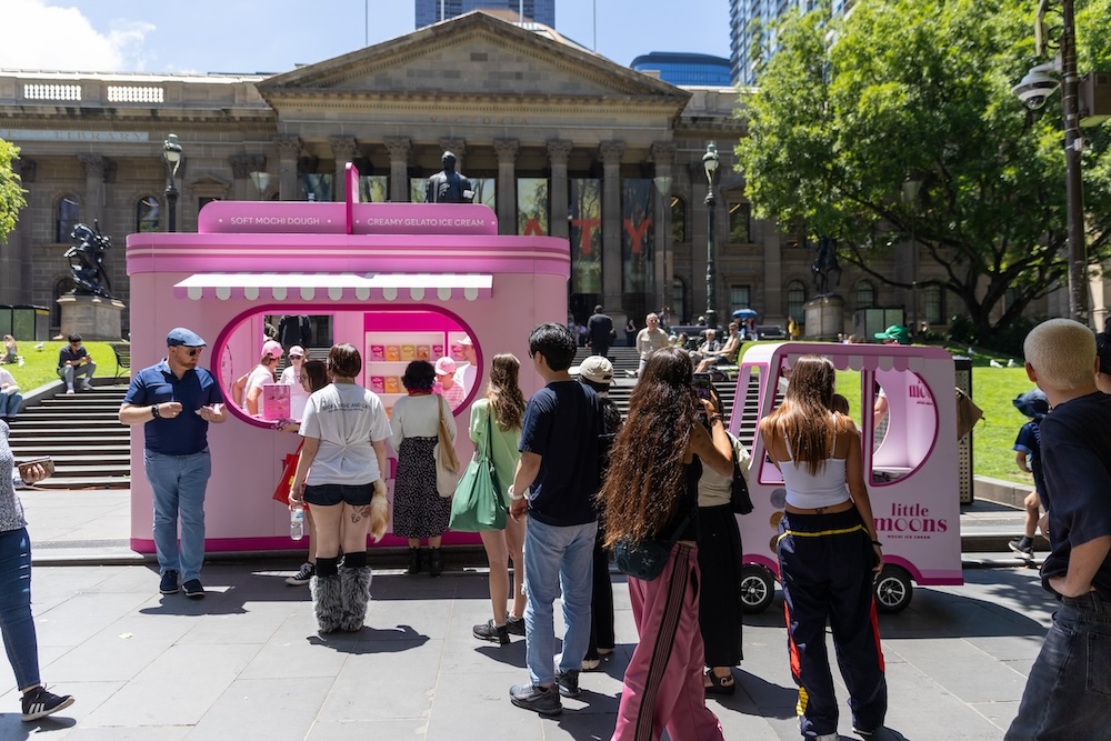Little Moons launches Ice Cream Shop activation in Melbourne via History Will Be Kind + The Park