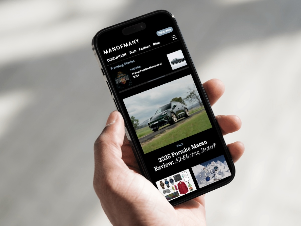 Men’s lifestyle publisher Man of Many launches bold new website design via Daylight Creative NZ