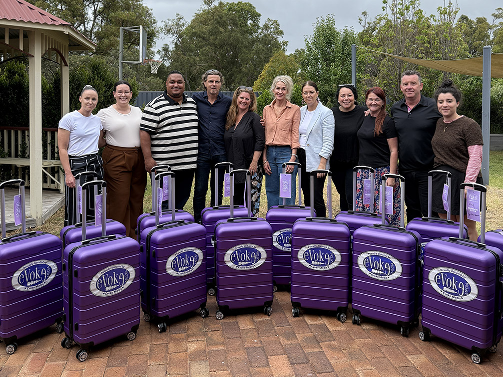 The WA Oasis Committee, sponsors and guests celebrate $162k donation at Oasis House