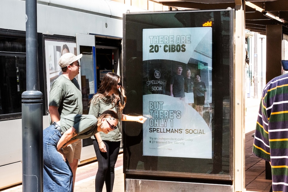 “Support Local”: Adelaide cafés stir the pot with cheeky OOH campaign via Topbunk as local chain CIBO Espresso rebrands to Gloria Jean’s