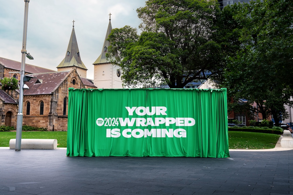 Spotify celebrates 2024 Spotify Wrapped with pop-up rave + campaign via Akcelo + Jack Nimble