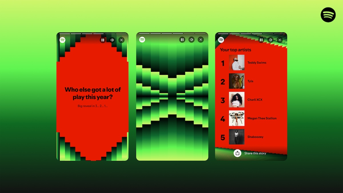 Spotify celebrates 2024 Spotify Wrapped with pop-up rave + campaign via Akcelo + Jack Nimble