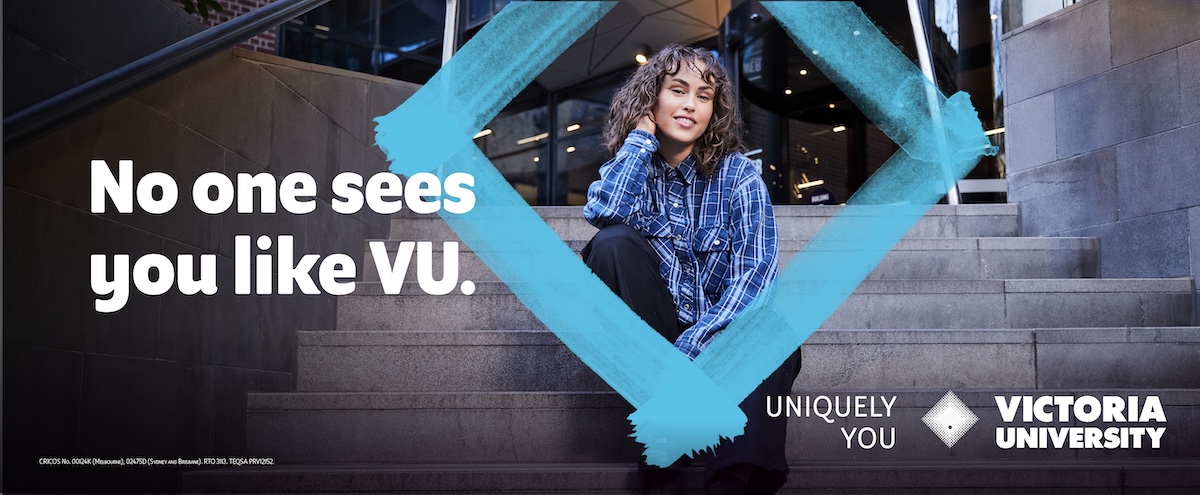 Victoria University takes a giant leap forward in latest ‘Uniquely You’ campaign via Noisy Beast