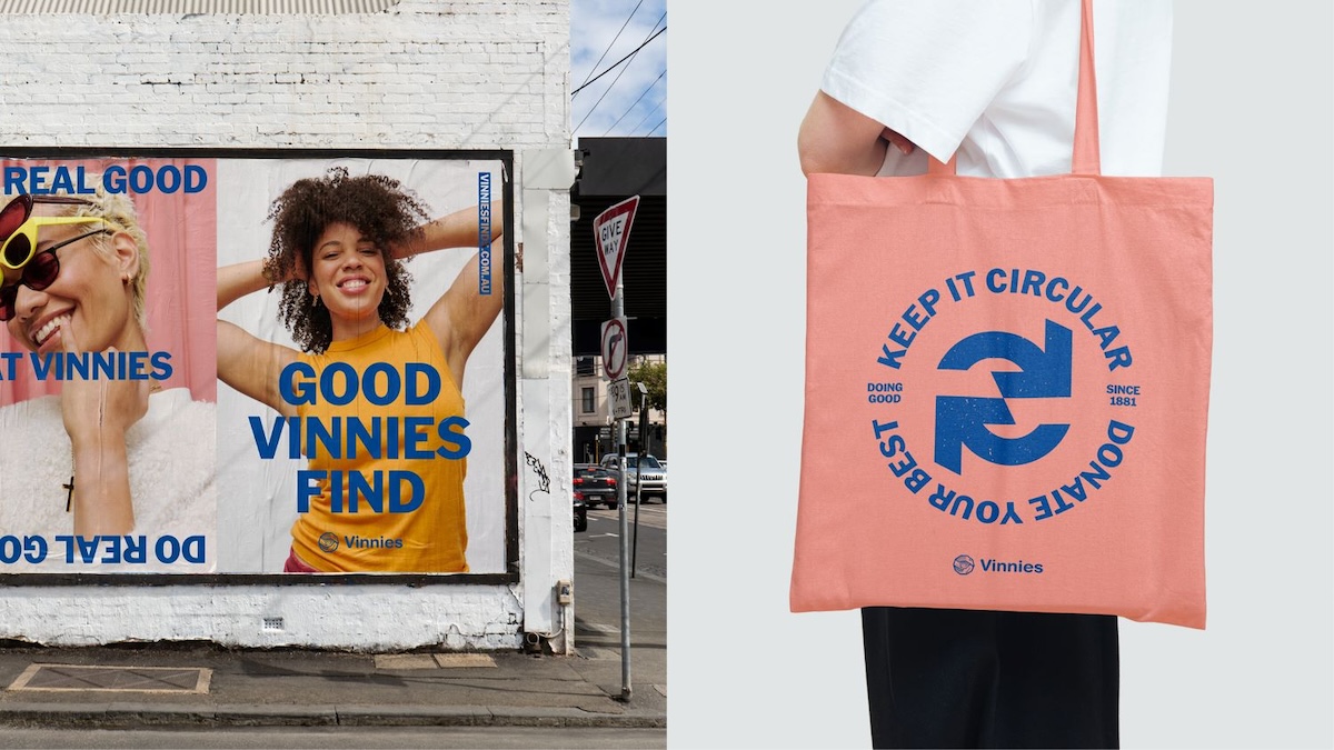 Vinnies NSW launches refreshed brand strategy and visual identity via Houston Group
