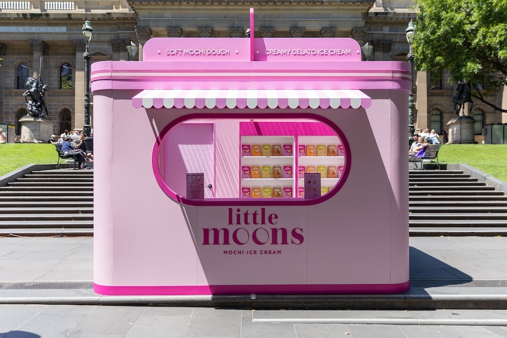 Little Moons launches Ice Cream Shop activation in Melbourne via History Will Be Kind + The Park