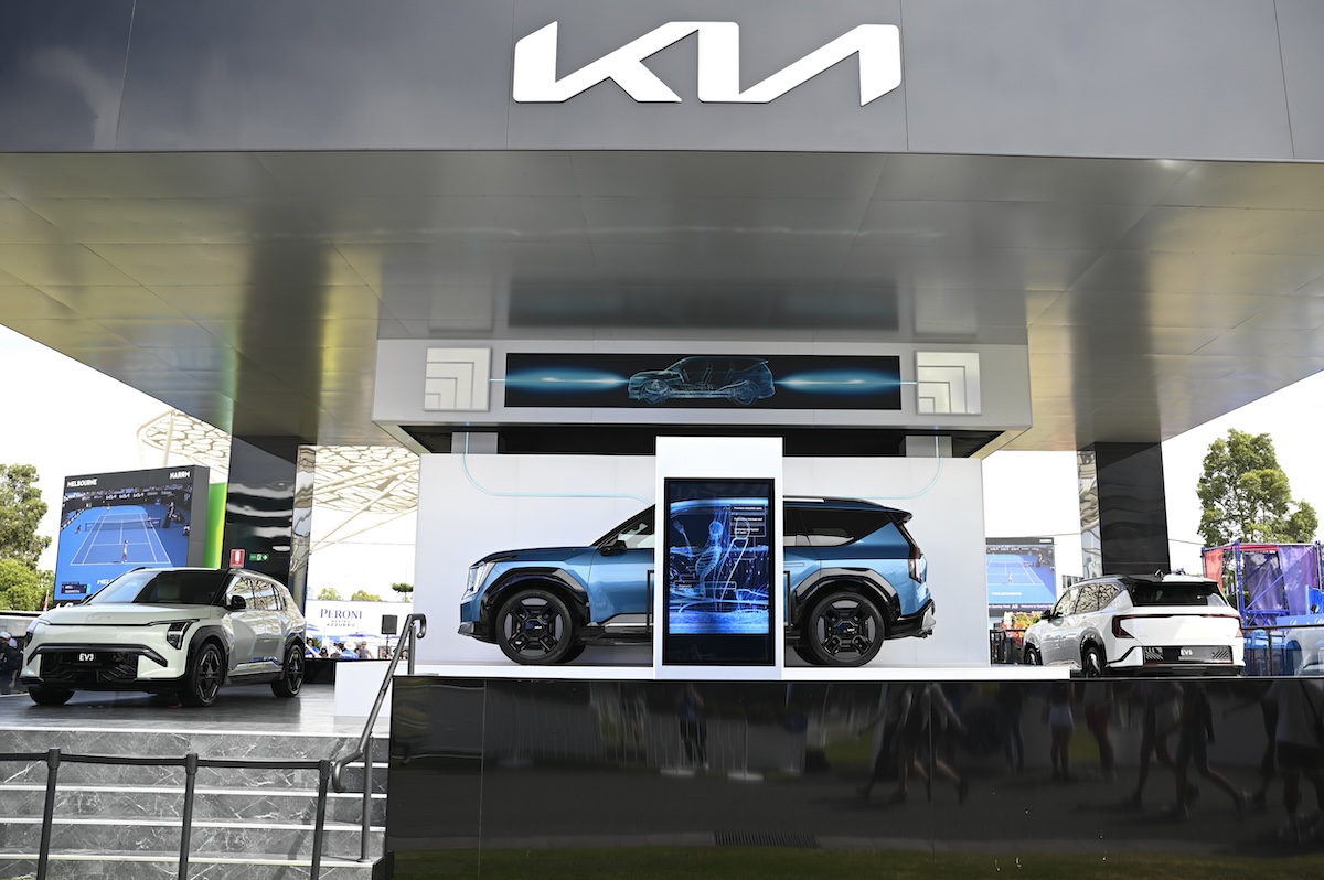 Kia expands presence at the Australian Open with four technology focused experiential activations