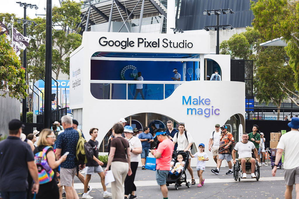 Google Pixel Makes Magic at Australian Open in new campaign with Mark Philippoussis via EssenceMediacom, 72andSunny and Sense Group