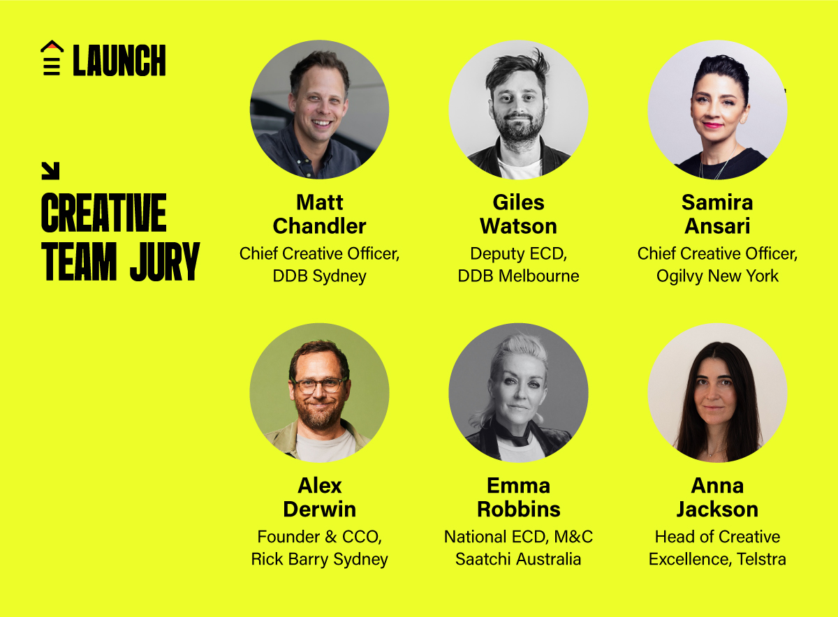 LAUNCH Programme winners announced: TBWA’s Isobelle McGrath and Mads Catanese win $10k + Creative LIAisons placement; Leilani Horthy Banks and Nick Warrand win jobs at DDB Sydney