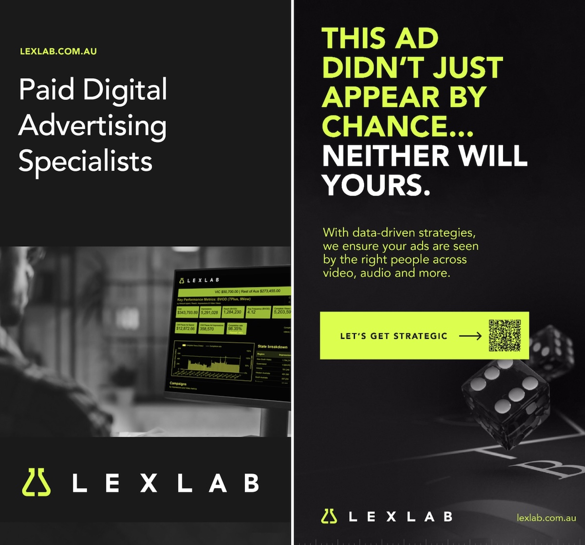 Digital agency Lexlab highlights its ‘no BS’ approach to media buying in new multi-channel campaign via Lexlab and Subcreative