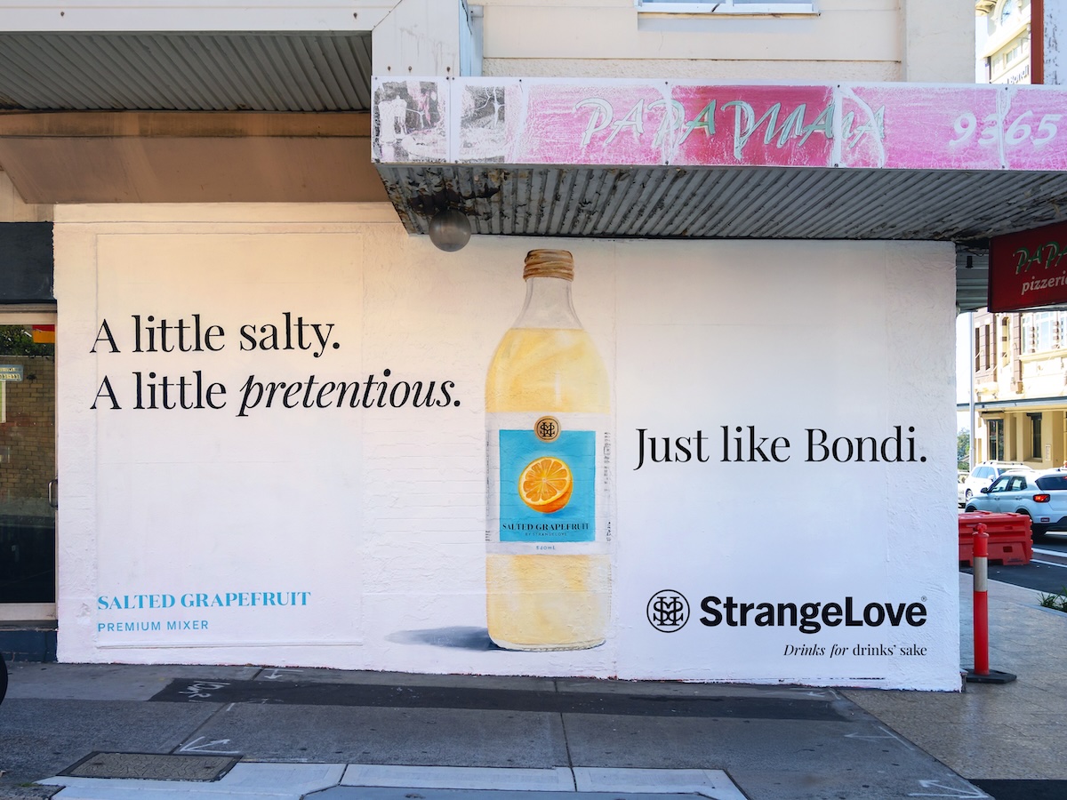 StrangeLove Beverage Co. unveils new ‘Drinks for drinks’ sake’ brand campaign via Today the Brave