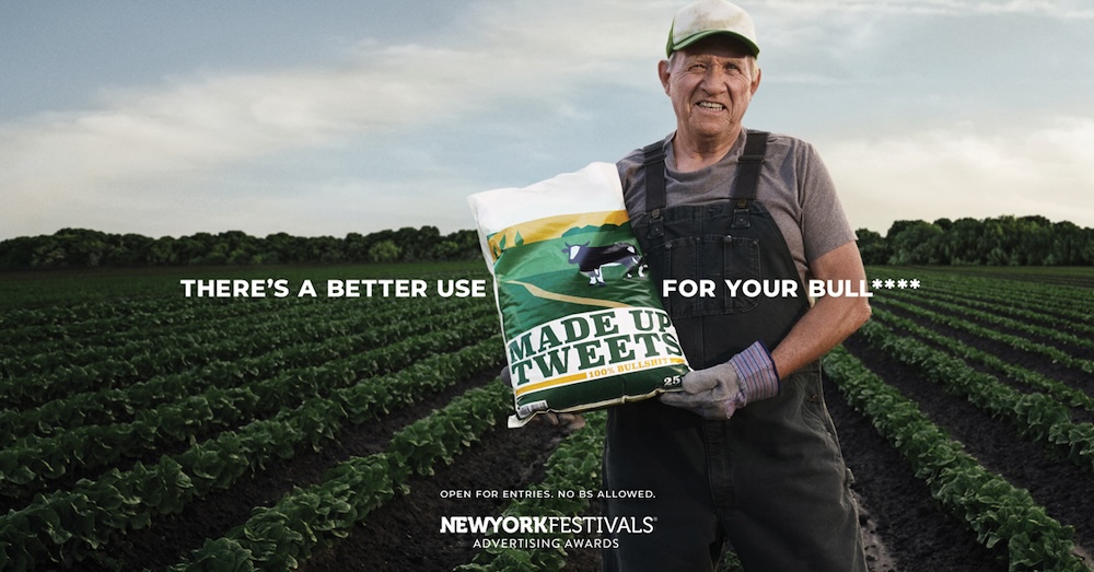 NYF Advertising Awards launches 2025 call for entries campaign ‘No BS Allowed’ via Grey NY