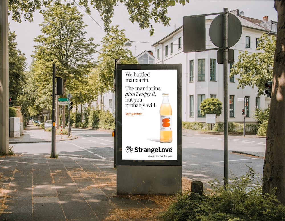 StrangeLove Beverage Co. unveils new ‘Drinks for drinks’ sake’ brand campaign via Today the Brave