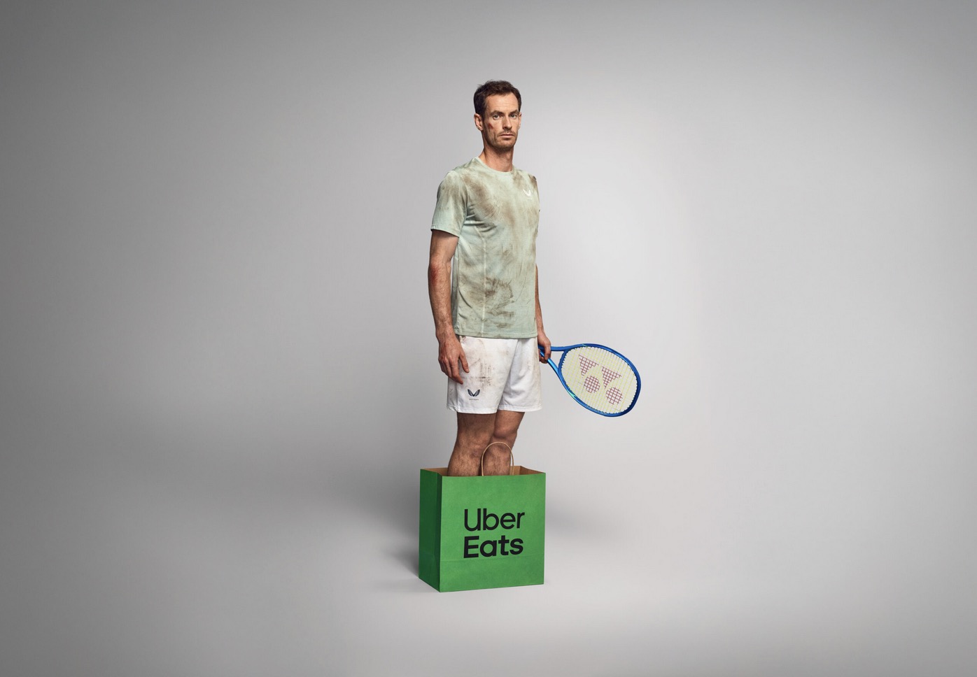 Tennis legend Andy Murray races through Melbourne in latest Uber Eats campaign