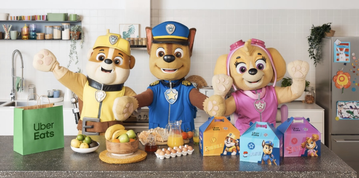Uber Eats and PAW Patrol are on the case with nutritious back-to-school breakfast bundles in new campaign via Special PR and Hatched
