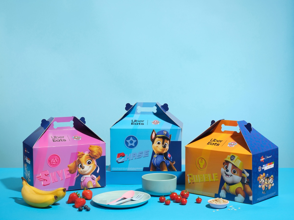 Uber Eats and PAW Patrol are on the case with nutritious back-to-school breakfast bundles in new campaign via Special PR and Hatched