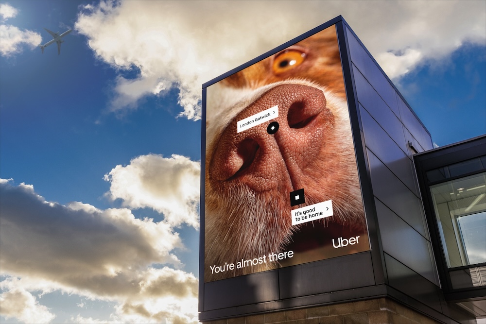 Uber and London Gatwick show travellers ‘You’re Almost There’ in new work via Mother London