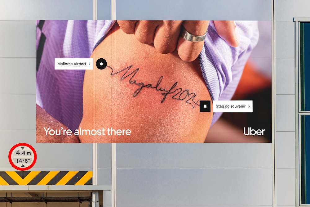Uber and London Gatwick show travellers ‘You’re Almost There’ in new work via Mother London