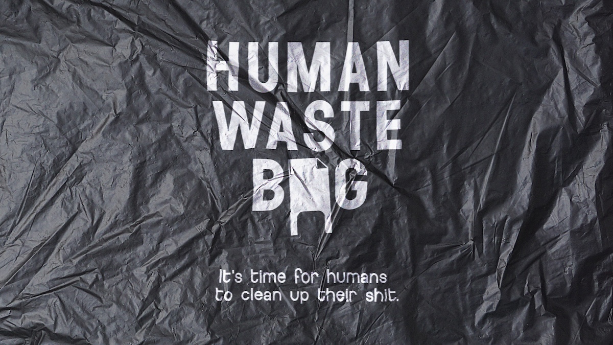 Creative director Neil Walshe turns dog walkers into Earth clean up crew with Human Waste Bag