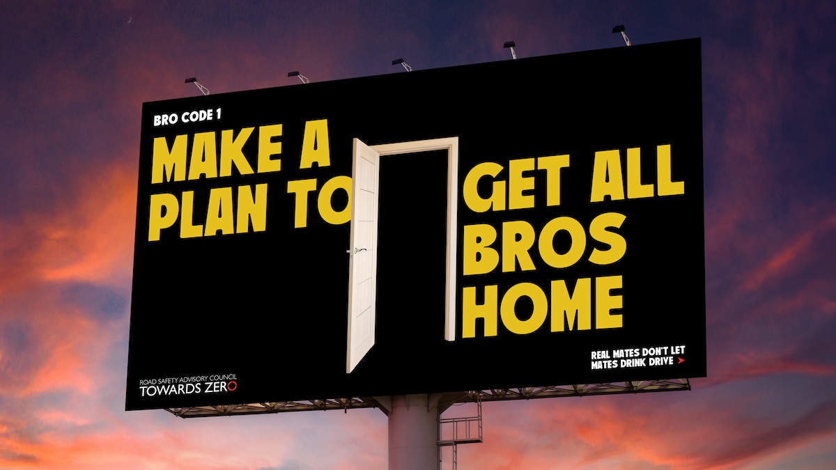 Road Safety Advisory Council launches ‘Know the Bro Code’ campaign to curb drink driving in Tasmania via cummins&partners