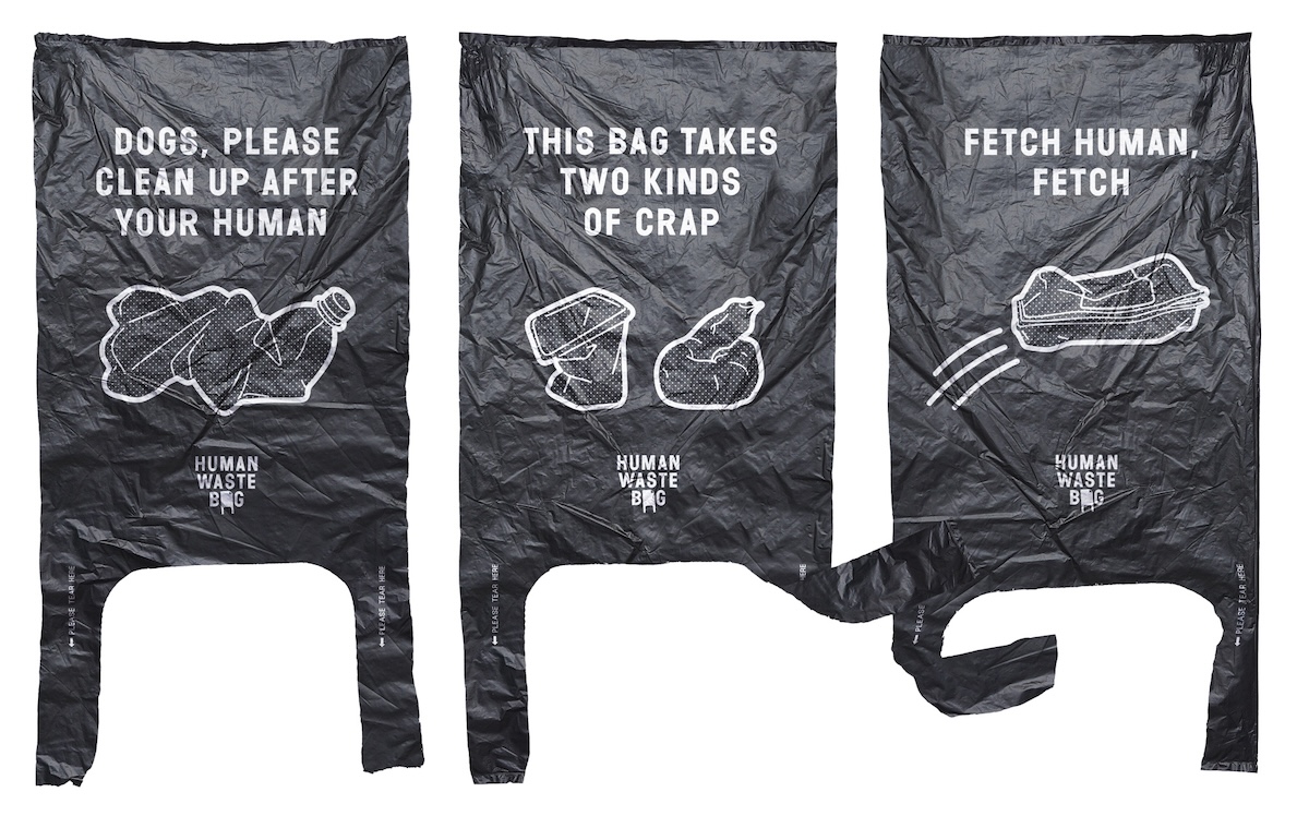 Creative director Neil Walshe turns dog walkers into Earth clean up crew with Human Waste Bag