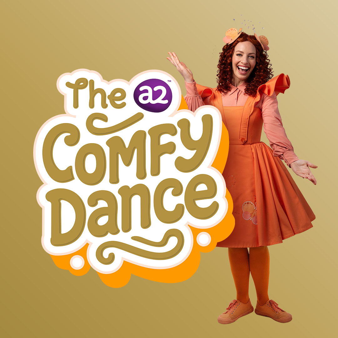 a2 Gentle Gold Premium Toddler Milk invites parents to take part in a ‘Comfy Dance’ with Emma Memma in new campaign via Dig Agency