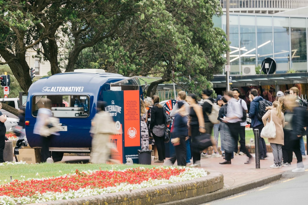 The Alternative Dairy Co. hits the Trans-Tasman Road with café caravan tour via Because