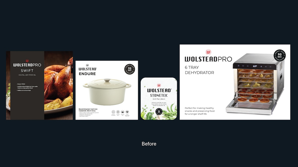 Kitchen Warehouse elevates its Wolstead brand with a confident new identity via Block, Perth