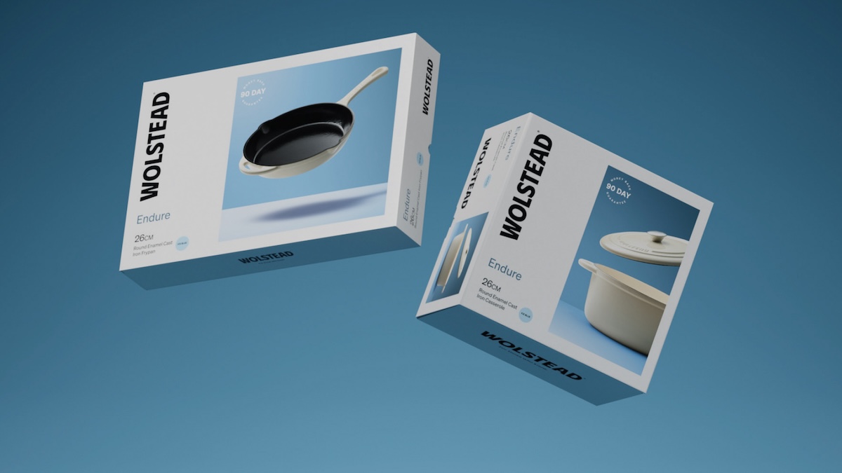 Kitchen Warehouse elevates its Wolstead brand with a confident new identity via Block, Perth