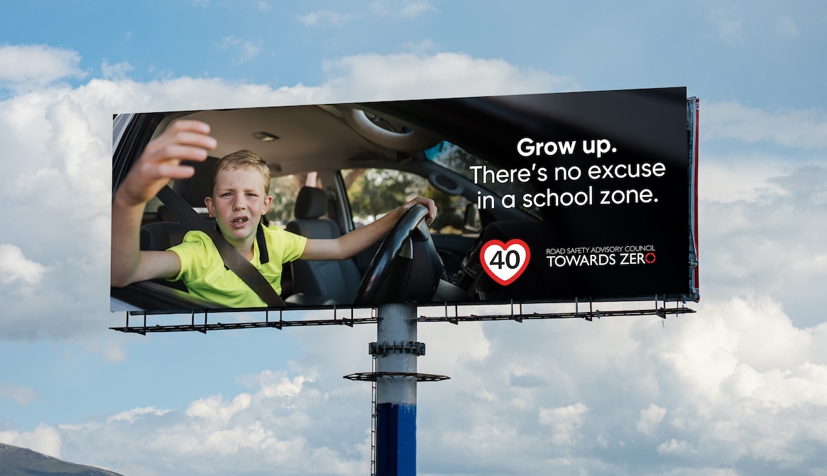Tasmania’s Road Safety Advisory Council targets rule-breaking drivers in school zones in new Love 40 campaign via cummins&partners
