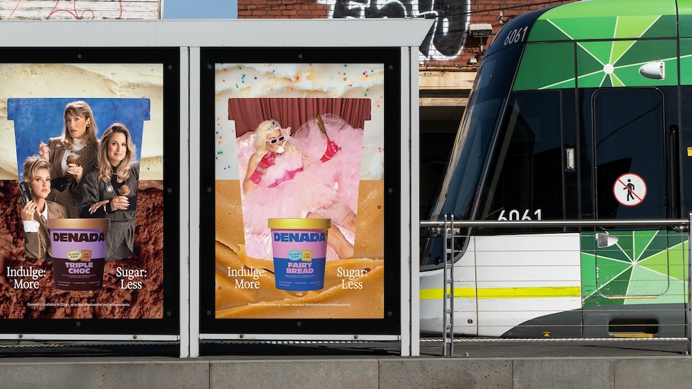 Denada indulges Australia in new OOH campaign ‘Indulge: More, Sugar: Less’ via Block, Perth