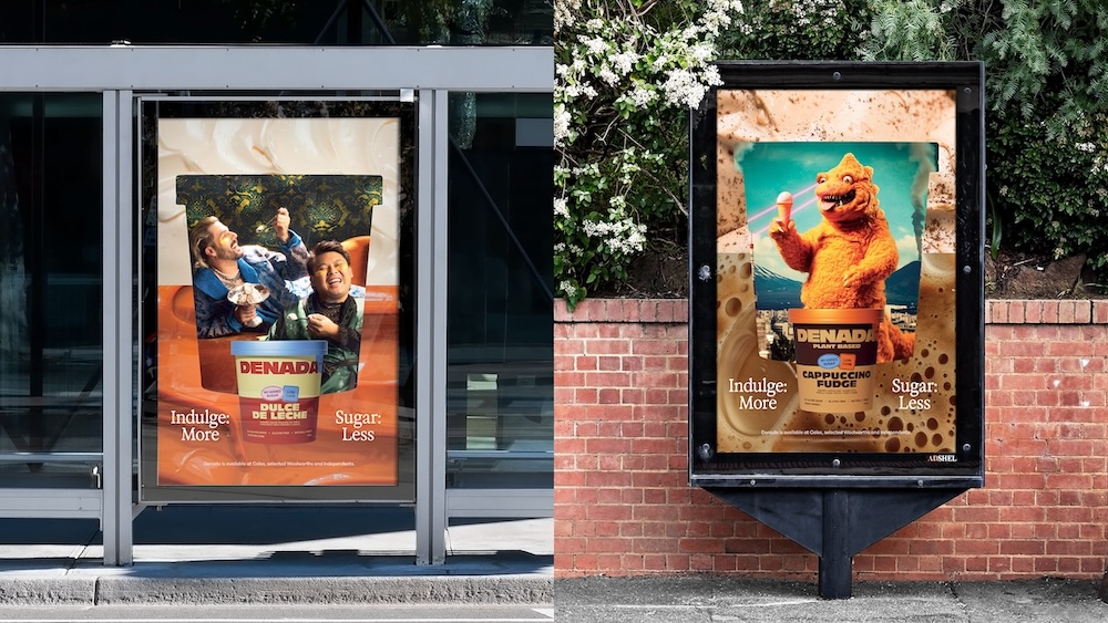 Denada indulges Australia in new OOH campaign ‘Indulge: More, Sugar: Less’ via Block, Perth