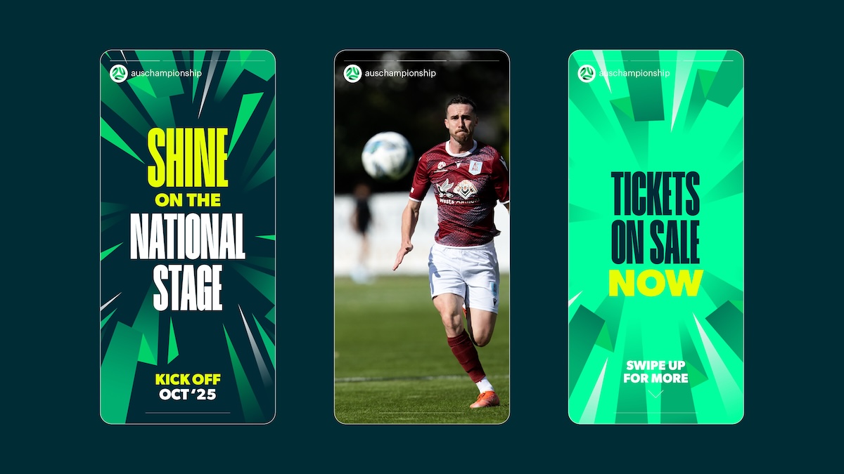 Football Australia unveils brand identity for new Australian Championship via Hulsbosch