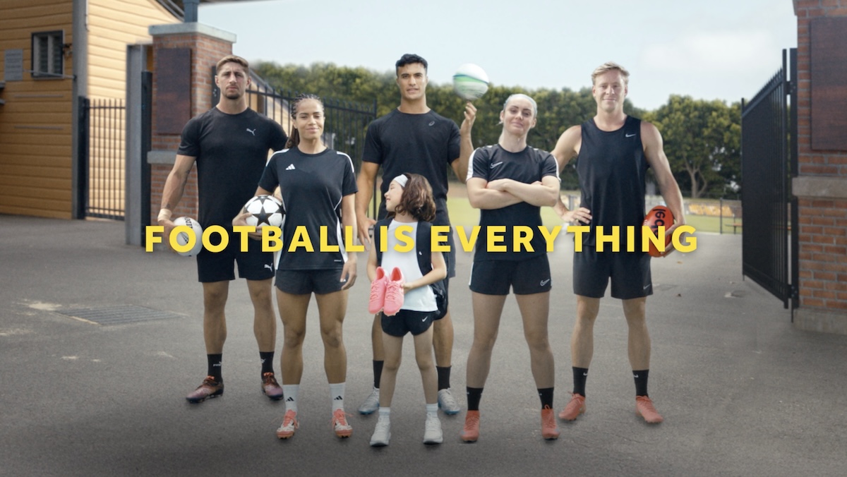 rebel unites all codes in new ‘Football is everything’ campaign via The General Store